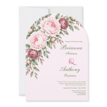 Casamento Botânico Romântico Rosa Poeira de Peônia
