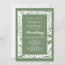 Casamento Botânico Verde-Oliva e Branco