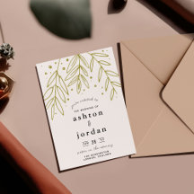 Casamento Botânico Verde Sprigs