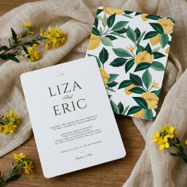 Convite Casamento Branco Elegante De Árvore Floral De Limã