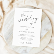 Casamento Branco Negro de Script de Assinatura Mod