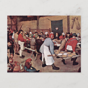 Convite Casamento Camponês Por Bruegel D. Ä. Pieter