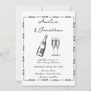 Convite Casamento Caprichoso