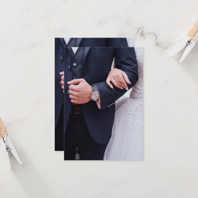 Convite Casamento Casado Marido Esposa Noiva (Frente/Verso In Situ)