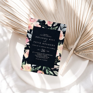 Convite Casamento Casual, Geométrico, Geométrico, De Blu