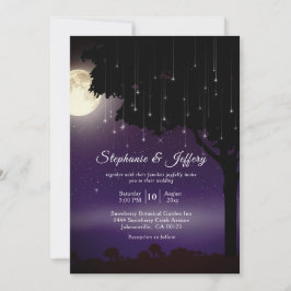 Convite Casamento Celestial Starry Night String