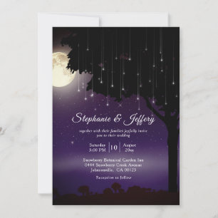 Convite Casamento Celestial Starry Night String