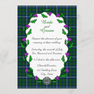 Convite Casamento celta de Douglas