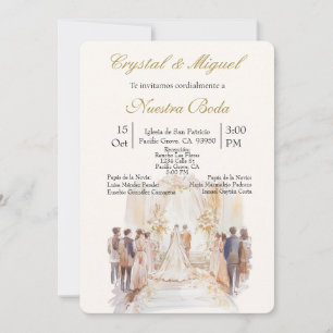Convite Casamento cerimônico