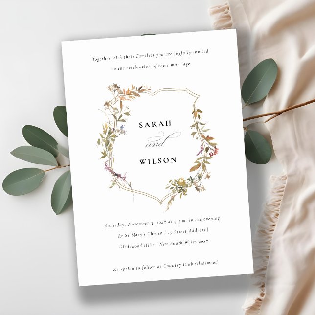 Convite Casamento Chic Dusky Cor-de-rosa Escamudo (Criador carregado)