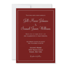 Casamento Chic Red e Cinza