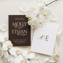 Casamento Chocolate Marrom Old Money