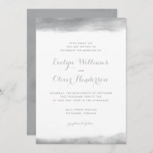 Casamento cinzento do mergulho da aguarela do fumo