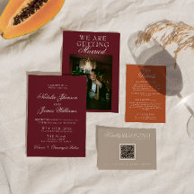 Casamento Clássico Burgundy Luxuoso Dinheiro Antig