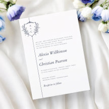 casamento clássico clássico do marinho crest