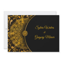 Casamento clássico de luxo elegante com mandala tr