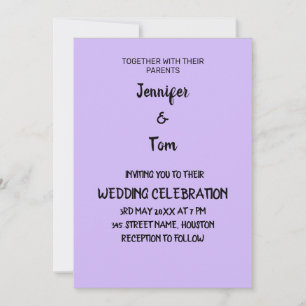 Convite casamento clássico elegante com estilo de texto s