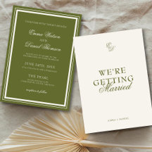 Casamento Clássico em Verde Oliva e Marfim