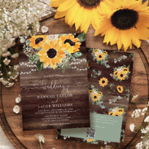 Casamento Código QR de Madeira de Celeiro com Gira