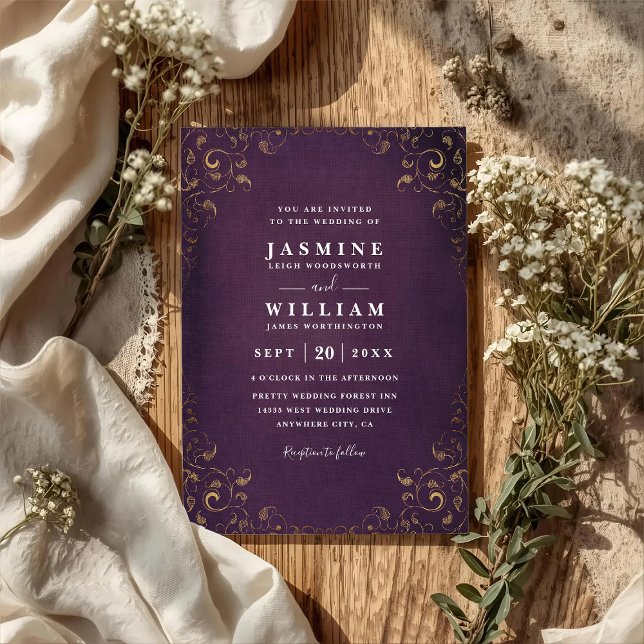 Convite Casamento Código QR Orçamento Elegantes Lanternas  (Criador carregado)