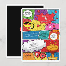 Casamento Colorido com Pop de Arte do Livro Quadra