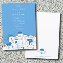 Casamento com a ilha grega de destino Santorini