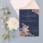 Convite Casamento Com Alice No País Das Maravilhas Vintage<br><div class="desc">Convide seus convidados para o seu importante encontro com nossa bela vintagem Alice no convite de casamento temático da Terra Maravilha. Perfeito para um casamento com a Alice no País das Maravilhas. Design apresenta uma mistura de nossos próprios florais originais desenhados à mão e trabalho de arte. Restauramos meticulosamente as...</div>
