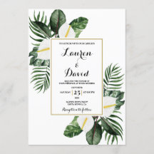 Casamento com Anthurium branco e verde