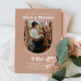 Convite Casamento com Beijo Rosado | Foto de Arco Minimali