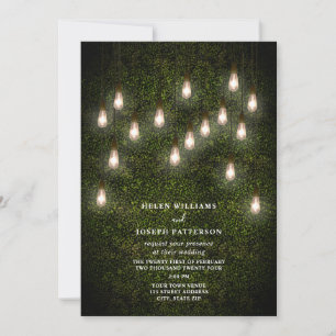 Convite Casamento com Boxwood Greenery