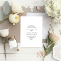 Casamento com Diamantes de Caligrafia Moderna