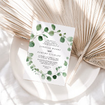 Casamento com Diamantes Eucalyptus Calliografia