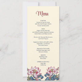 Convite Casamento com Estilo de Arte Tibetano Lotus