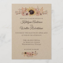 Casamento com Estilo de País do Buquê de Girassol