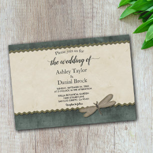 Convite Casamento com estrutura do Elegante Ornamentado Ch