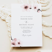Casamento com flores de cereja HARUMI Elegante Sak
