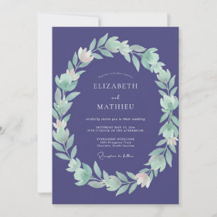 Convite Casamento com Folhas de Ámbar