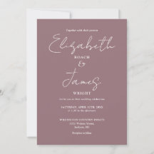 Casamento com Fonte Elegante Minimalista Bege