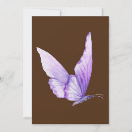 Convite Casamento com Lavanda de Aquarela