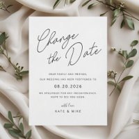 Casamento com Letreiro Manual Moderno Mudar a Data