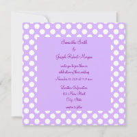 Casamento com Pontos Lilás e Branco