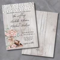 Casamento com Rosas de madeira rustica elegante