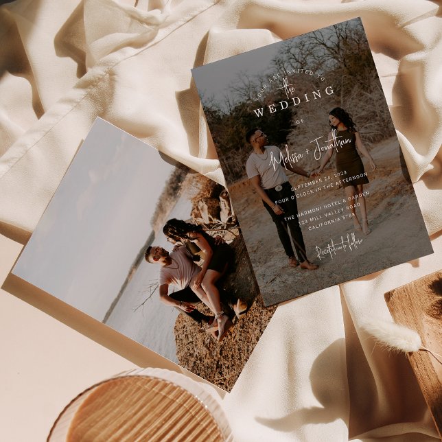 Convite Casamento com Script de Foto da Sobreposição 2 Min (Criador carregado)