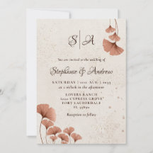Casamento com Terracota Rústica & Monograma em Aqu