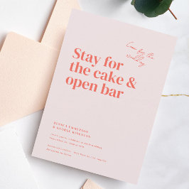 Convite Casamento com Tipografia de Belmont