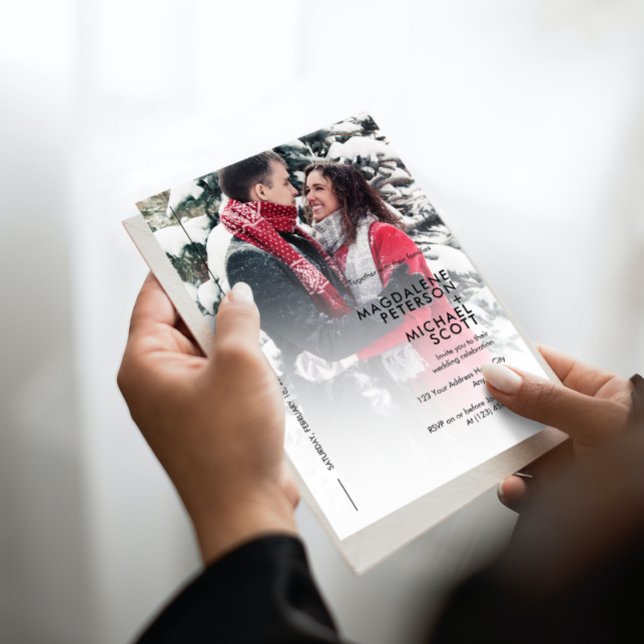 Convite Casamento com Tipografia Pessoal (Criador carregado)