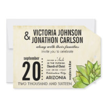 Casamento com Tipografia Suculenta do Limão Amarel