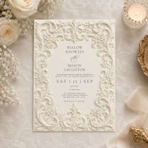 Casamento com Trabalhos em Rolo Barroco Elegante V