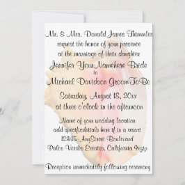 Convite Casamento Conch Seashell