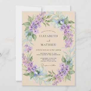 Convite Casamento Coroa de Champanhe Âmbar